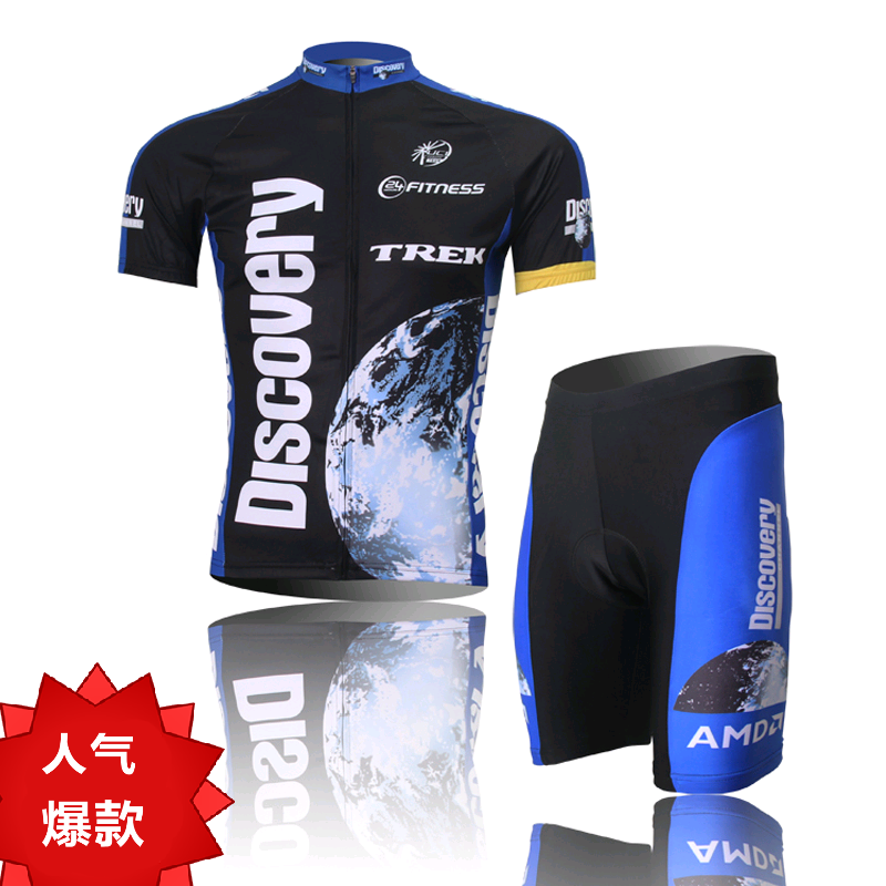 Summer Perspiration Breathable Mountain Self single Fleet version Short sleeves Riding Suit for men and women