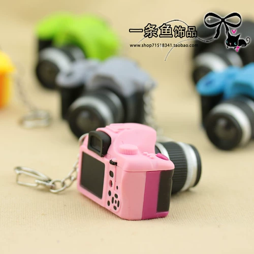 Аксессуар с аксессуарами, реалистичная камера, фигурка, мигающая игрушка, подвеска, DIY, капсульная игрушка