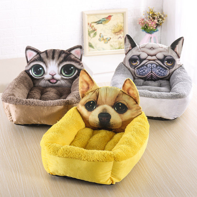 Dog nest four seasons cartoon pet socket mat Teddy FastDog in small dog dog dog dog's nest dog dog's nest