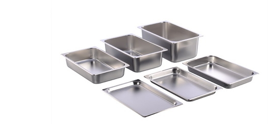 1 1 Stainless steel American straight identity basin Stainless Steel American number of parts basin box Ice cream dish basin lid