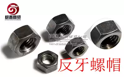 National standard hexagonal anti-tooth nut Left-handed anti-wire hexagonal nut M6M8M10M12M14M16--M30