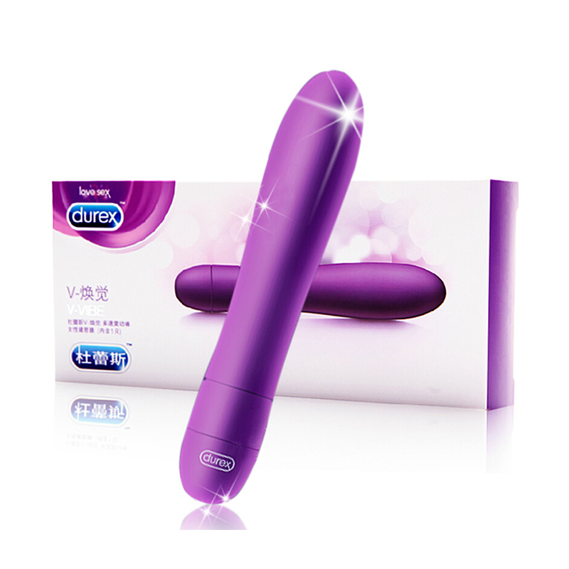 杜蕾斯震动棒 V焕觉 多速振动棒 女性自慰器抽插夫妻情趣用品FB