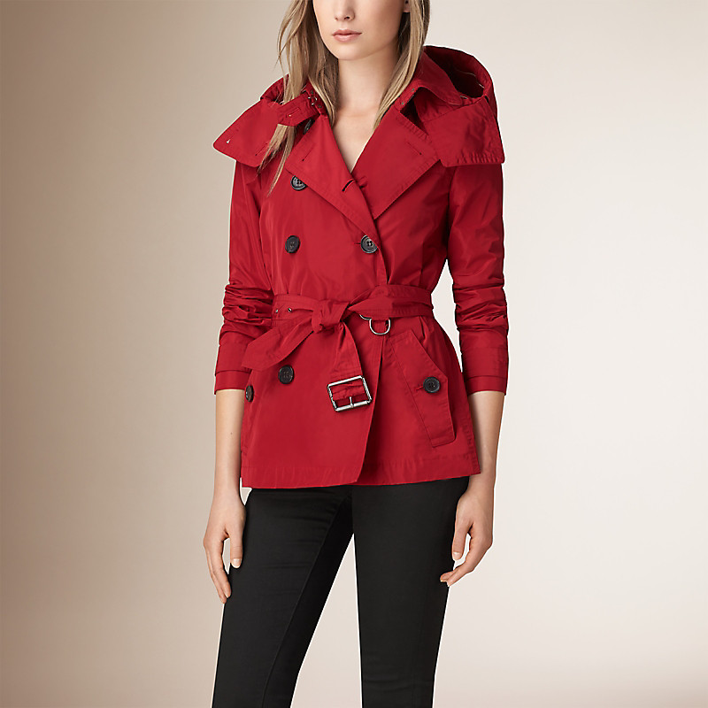 BURBERRY/博柏利短款防雨 Trench 风衣 39988131