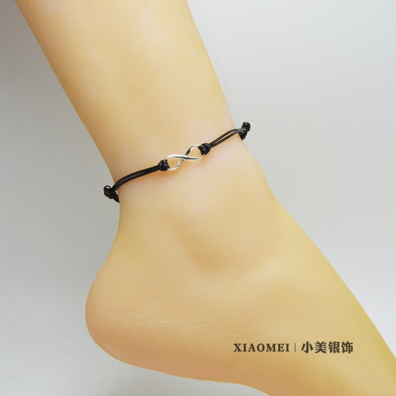 Bracelet de cheville Couple OTHER   en Argenterie - Ref 3103940 Image 4
