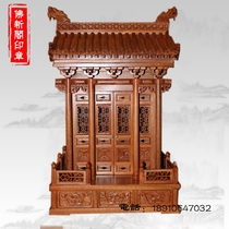 Roof shrines with doors Desktop shrines Wall cabinets Buddha cabinets Eaves Shrines Solid wood camphor wood shrines Custom-made
