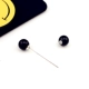 Phiên bản Hàn Quốc đơn giản từ ngọc trai pin pin cổ áo pin pin Hàn Quốc khăn quàng cổ áo len cardigan khăn quàng cổ