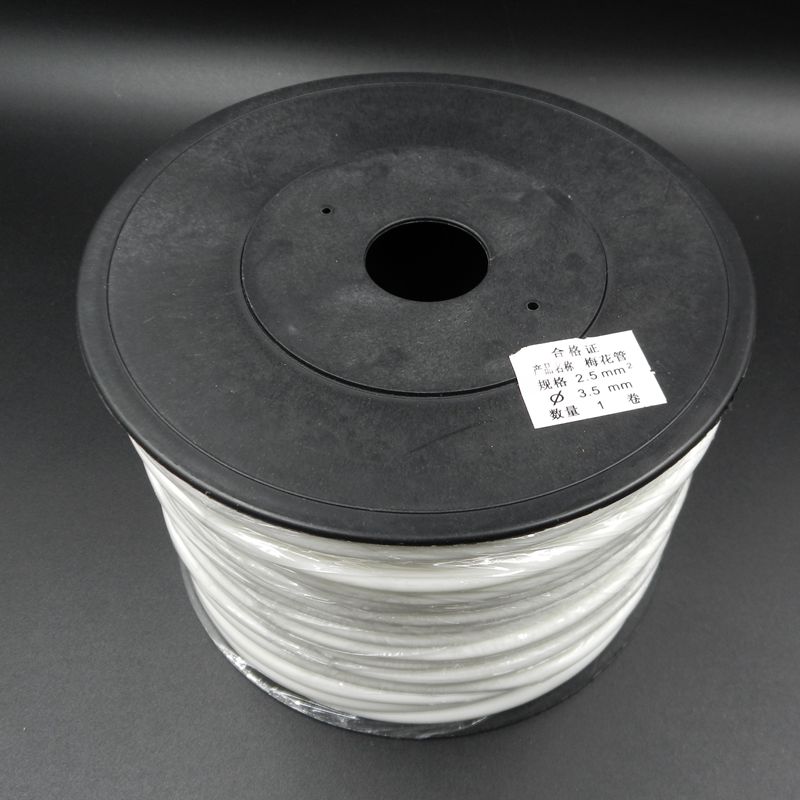 Blank number tube PVC toothed tube plum blossom tube machine numbered line number tube sleeve line label tube 2 5 square