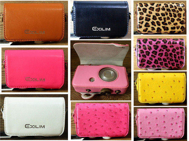 Superoriginal fit for CASIO self-flapping beauty camera ex-zr50 camera bag zr55 zr60 protective leather cover