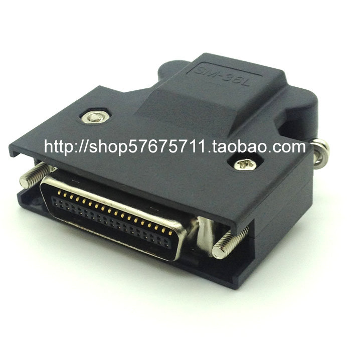 SCSI Servo Connector CN36 - metre plastic shell screw - type 36P Plug - Plug - wire - type full gold