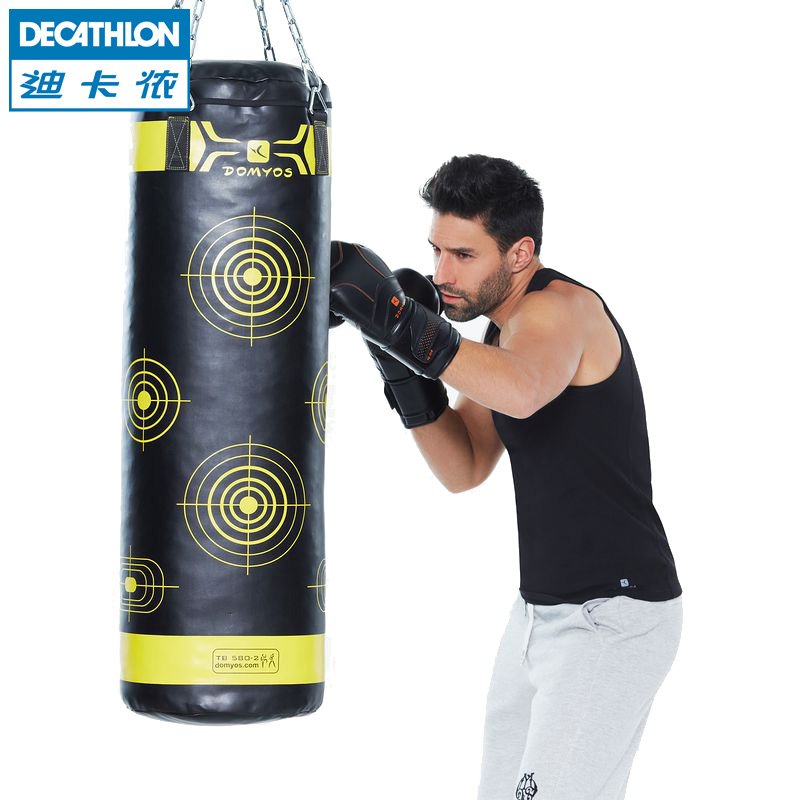 迪卡侬 搏击运动拳击沙袋黑色 泰拳散打TB-580 DOMYOS CS