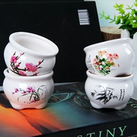 Bình gốm nhỏ bình đá đơn giản sáng tạo nhỏ thủ công văn hóa nước hoa trang trí bình hoa bình nhỏ bình gốm - Vase / Bồn hoa & Kệ chậu kẹp ban công
