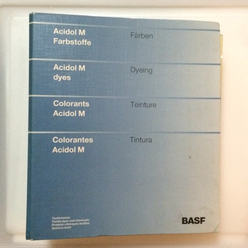 German basf BASF color card pigment dye