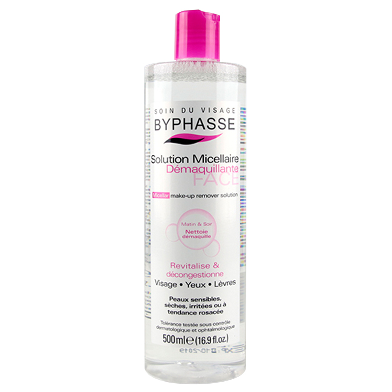 BYPHASSE 蓓昂斯四效合一保湿卸妆水 500ml