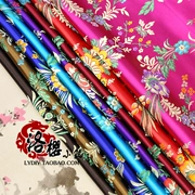 Hoa thổ cẩm hoa vải cao cấp trang phục vải sườn xám lụa jacquard vải quần áo vải lụa - Vải vải tự làm