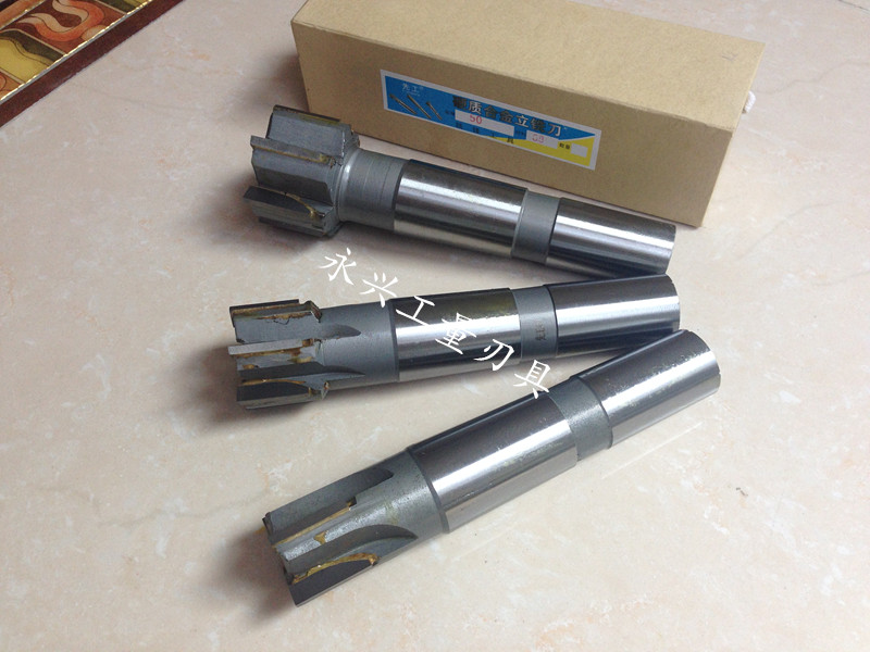 Inlaid tungsten steel carbide inlaid alloy taper shank end mill 38 40 45 50 60 70 80 100G8