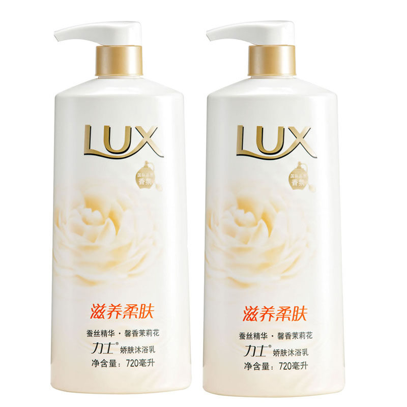 【天猫超市】力士 滋养柔肤 馨香茉莉花 720ml沐浴露  2瓶装