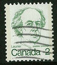 General Stamp of Canada 1973 Canadian Prime Minister 2c Letter of Sales