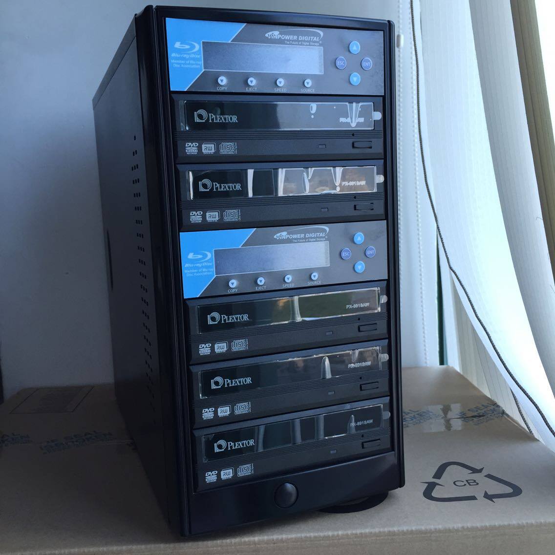 Vinpower Weibao dual control drag 3 music CD professional disc copy machine copy non-destructive