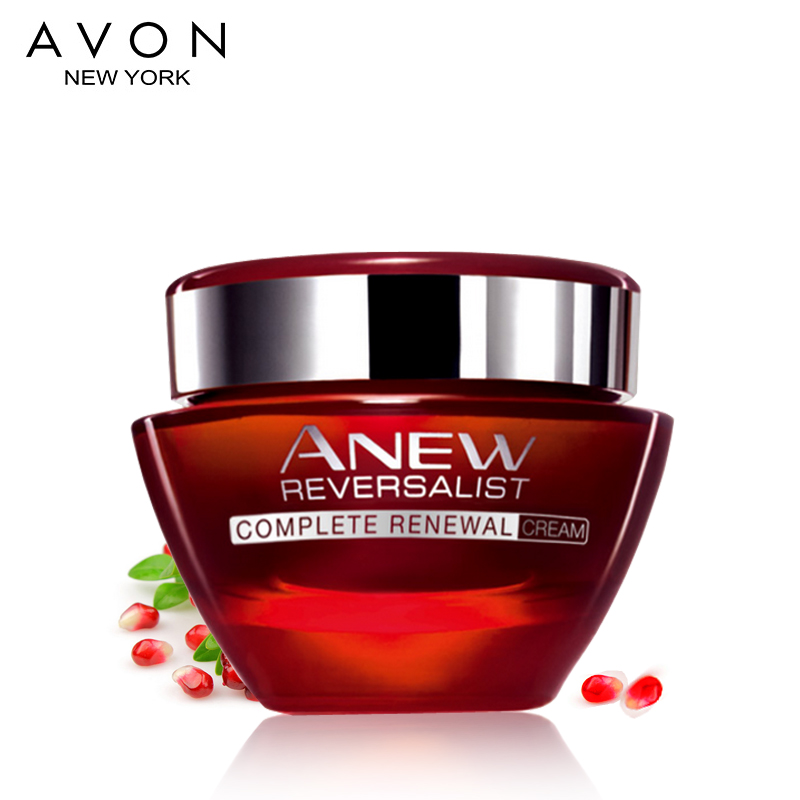 专柜正品 Avon/雅芳新活弹润精致面霜50克 保湿平纹