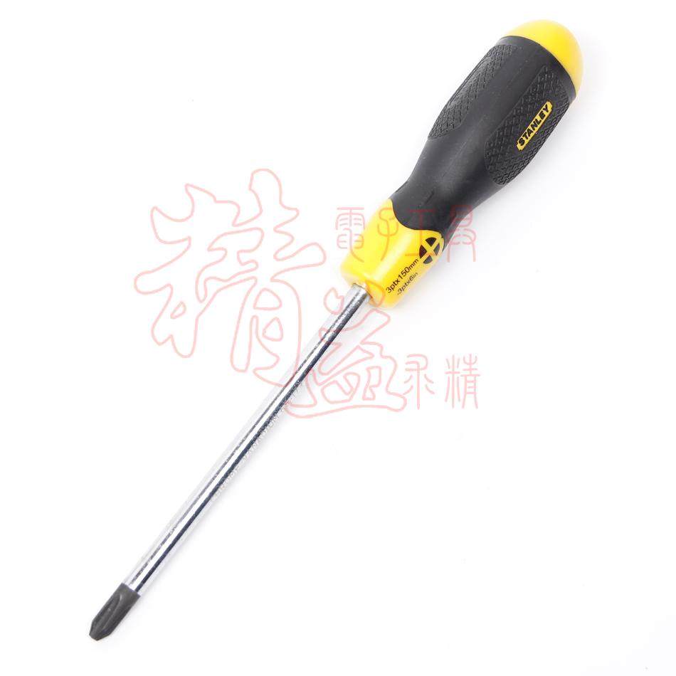 Stanley rubber handle cross screwdriver chrome vanadium steel cross screw batch#3x150mm 67568-8-23-Taobao