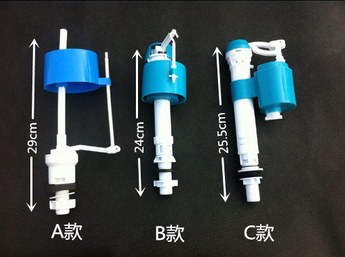 Universal energy-saving toilet midot low water tank special inlet valve rise and shrink silent one-piece two-piece toilet accessories