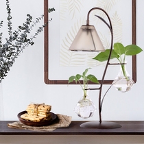 Creative wrought iron desk hydroponic vase hipster creative ornaments dining table living room TV cabinet home decorations