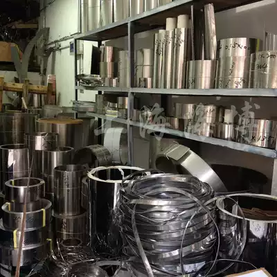 304 316 Stainless steel strip Stainless steel coil strip 5 wire steel strip Thickness 0 05mm Width 600mm