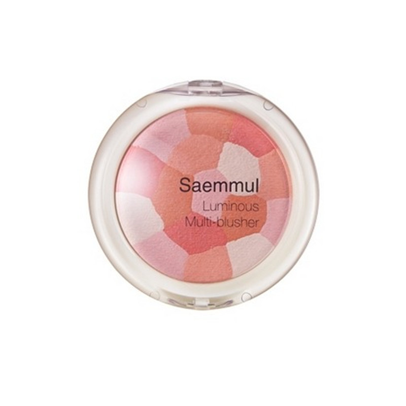 The Saem/得鲜五彩腮红高光粉阴影粉 自然修容提升气色