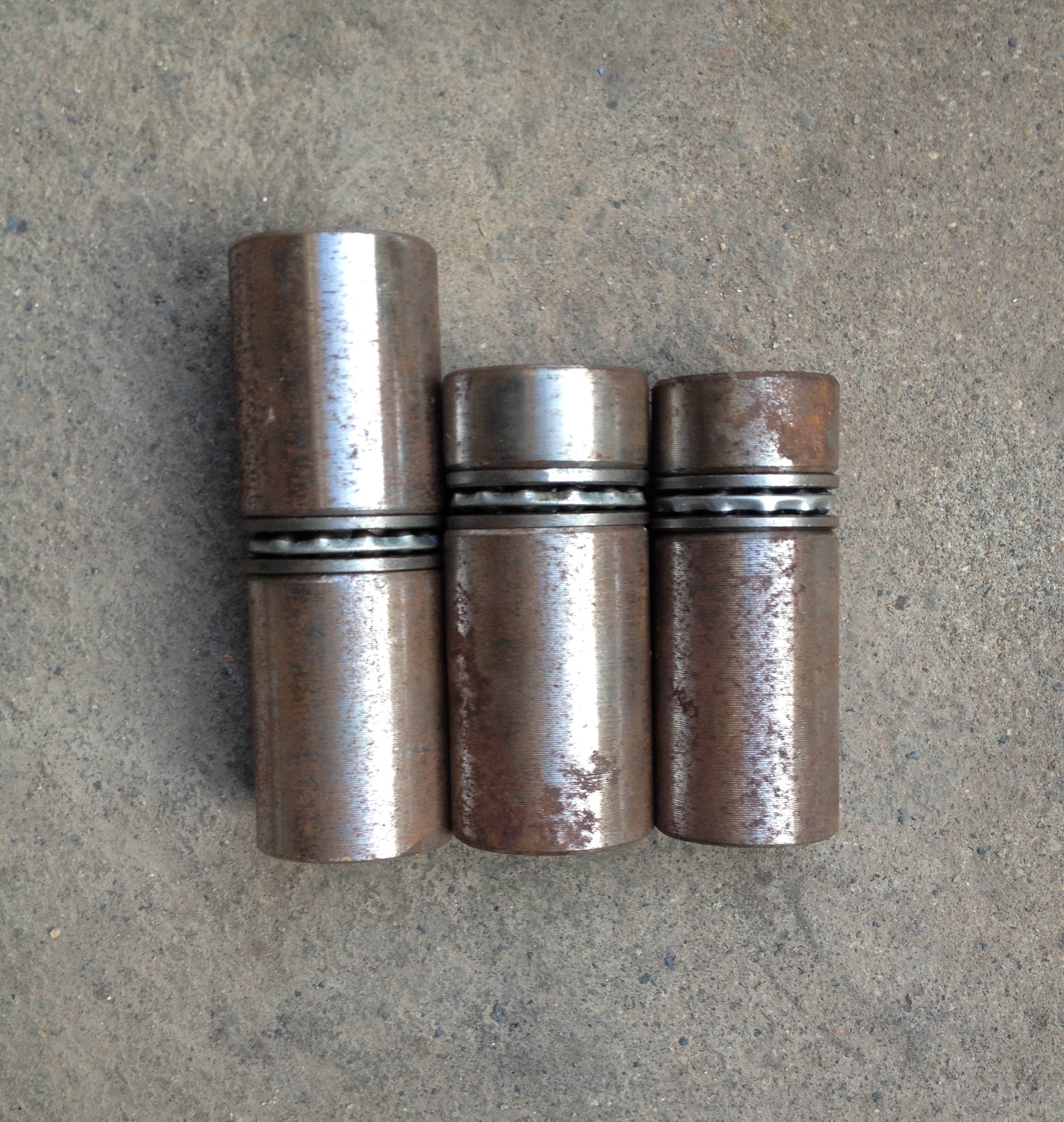 Iron Art Gate Bearings Flat Head Door Shaft Heaven Door Shaft Iron Art Accessories Iron Art Gate Material Door Wheels