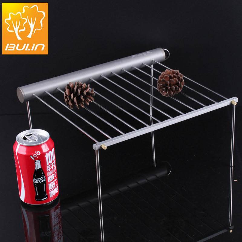 Bu Lin R010 outdoor picnic portable folding barbecue grill tool barbecue grill Multi-purpose barbecue grill K7