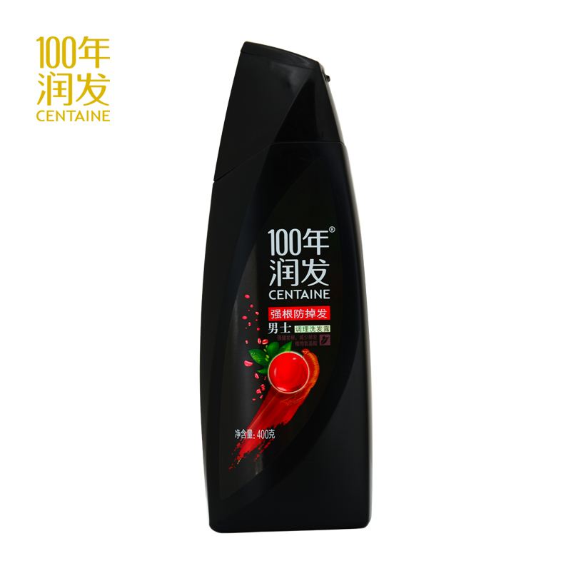 【天猫超市】100年润发男士洗发露强根防掉发400g植物氨基酸