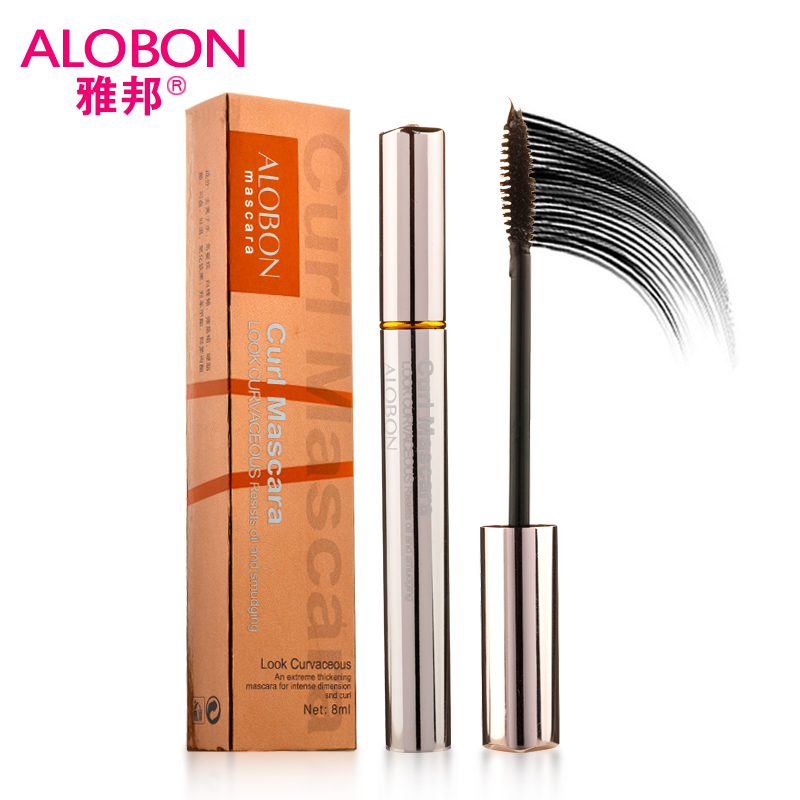 ALOBON/雅邦幻醉浓密俏翘睫毛膏8ml卷翘浓密纤长不晕染 专柜正品