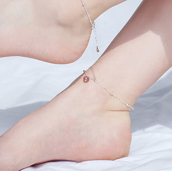 Bracelet de cheville Femme OTHER   en Argenterie - Ref 3102474 Image 1