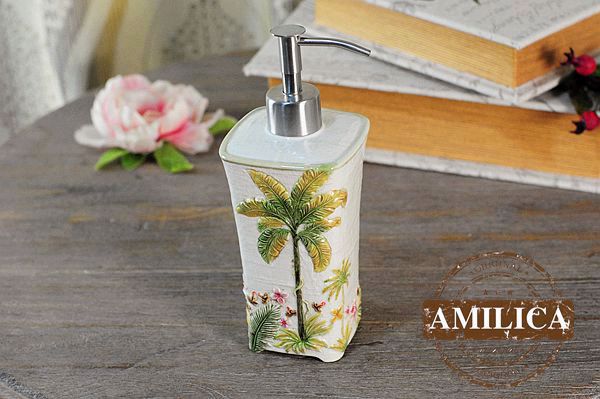 38 Coconut Tree Vintage Relief Ceramic Hand Soap Lotion Bottle Soap Dispenser Shower Gel Dishwashing Liquid Bottle Export Order 38 Coconut Tree Vintage Relief Ceramic Hand Soap Lotion Bottle Soap Dispenser Shower Gel Dishwashing Liquid Bottle Export Order