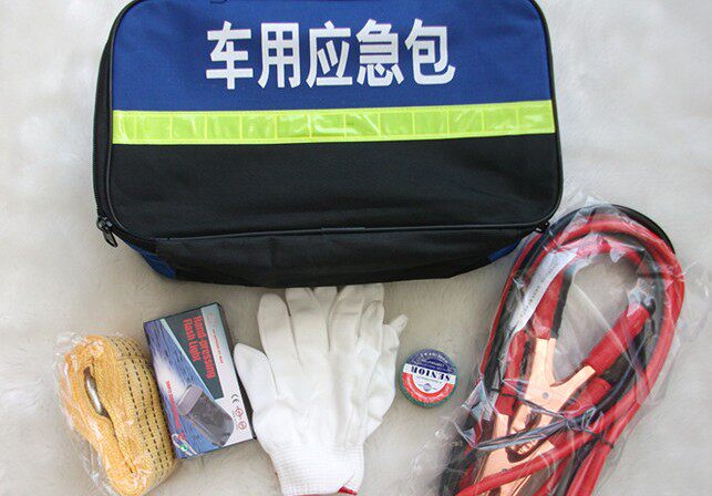 Self-driving tour car equipment rescue package car first aid kit car emergency kit 6-piece set