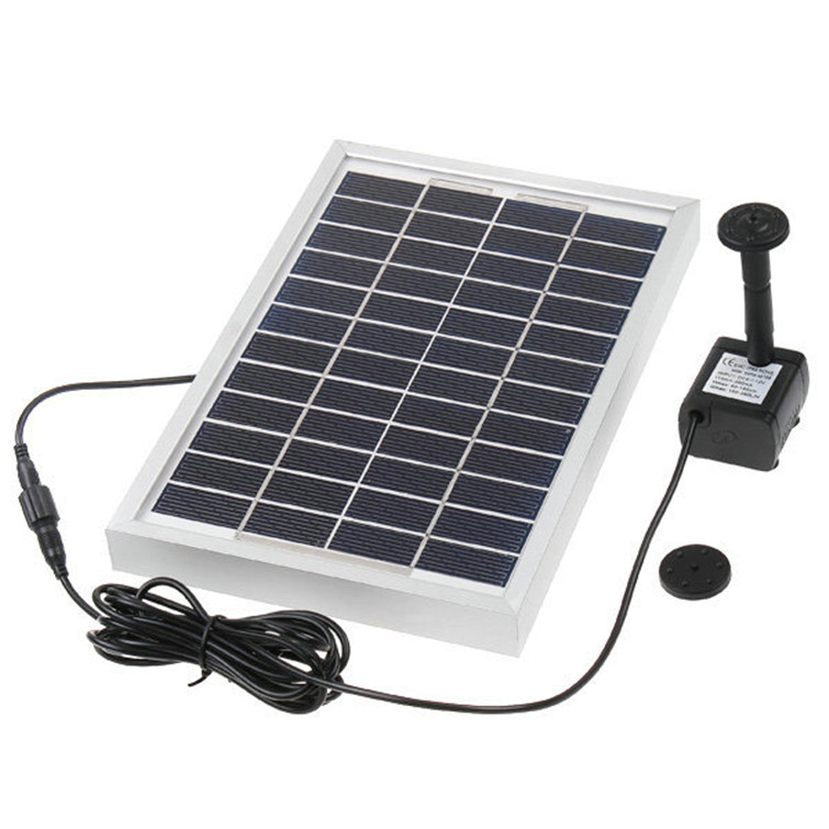 12V 5 watt solar pump solar sprinkler solar pump solar pump garden fake mountain solar flower sprinkle