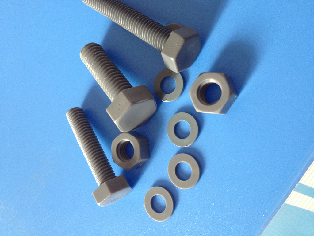 PVC outer hexagonal screw (M16 series) plastic screw anti-corrosion screw insulating screw hexagonal nut
