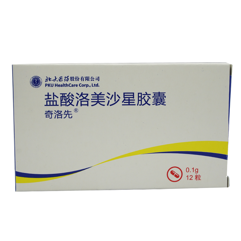 奇洛先 奇洛先 盐酸洛美沙星胶囊 0.1g*12粒/盒