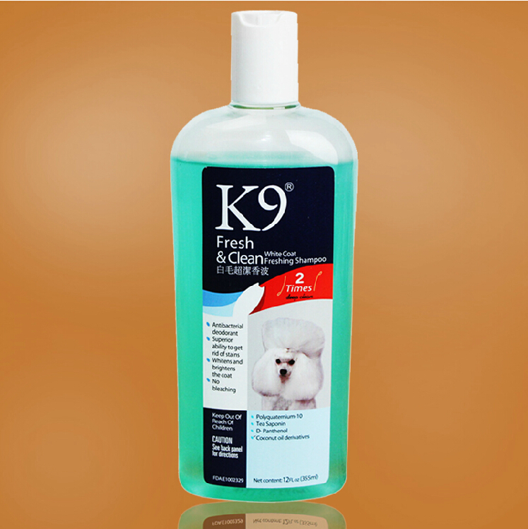 Magic Gold K9 White Hair Super Clean Pet Shampoo 710ml Dog Shower Gel Bichon Satsuma