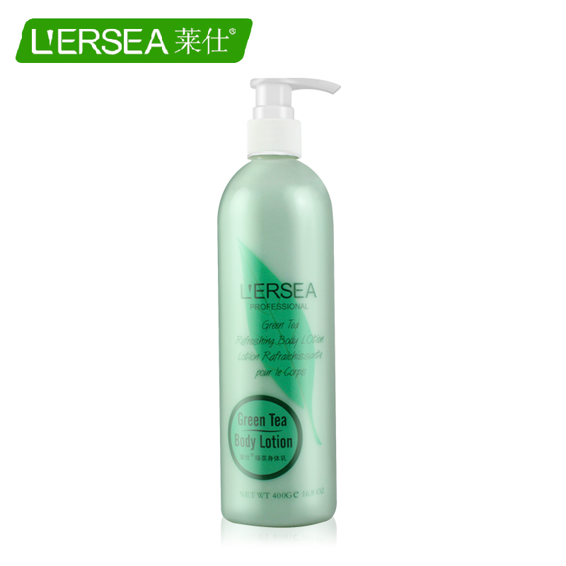 莱仕绿茶身体乳400ml 身体护理保湿乳液全身滋润补水润肤乳