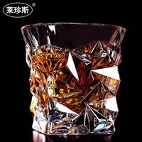 Sáng tạo cổ điển rượu whisky thủy tinh ly thủy tinh cốc bia ly kim cương boho rượu vang cốc - Rượu vang bộ ly rượu vang