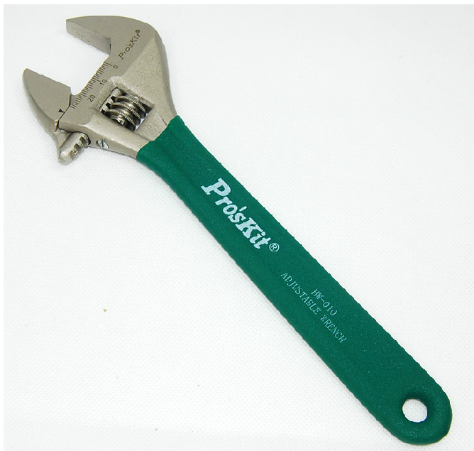 Taiwan Bao HW-010 10 inch titanium anti-slip wrench wrench repair tool 250mm