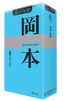 冈本 天然胶乳橡胶避孕套 超润滑 10片装 安全套