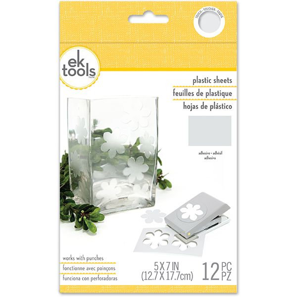 EK Success Emboss Material Frost Plastic Sheet 55-59010