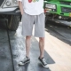LMTNZD quần short mùa hè nam cotton lỏng thể thao cổng vải lanh công cụ xu hướng bãi biển năm quần quần ngắn Quần short