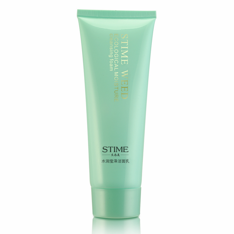 STIME/生态美水润莹泽洁面乳100g  洗面奶