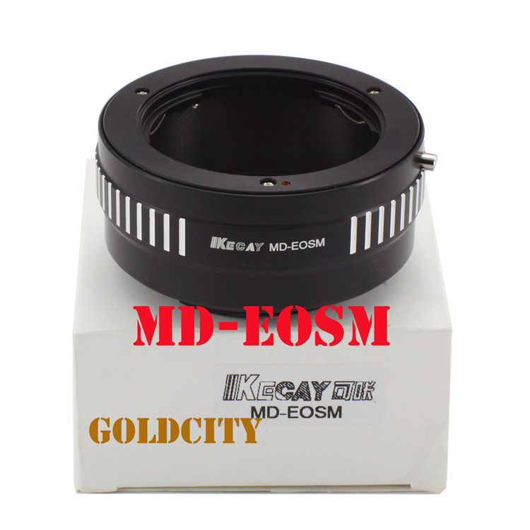 MD-EOSM switching ring applicable Canon micro single eye camera EOSM US energy da seagull lens MD bayonet single eye lens spin