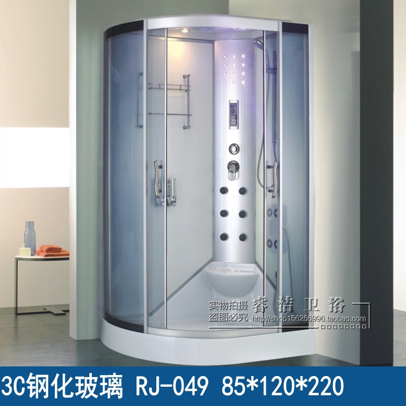 Special Price Makeup Room Overall Shower Room With Base Low Basin Steam Tempered Glass Shower Room Partition Home 049