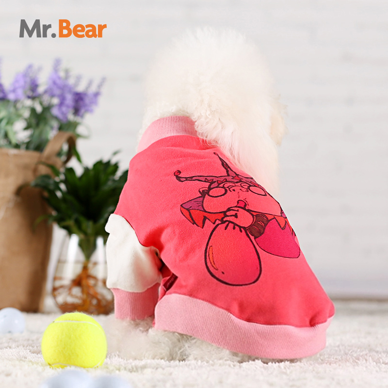 Mr.Bear/宠宠熊 泰迪贵宾狗狗衣服春夏服装 宠物狗狗 休闲小外套