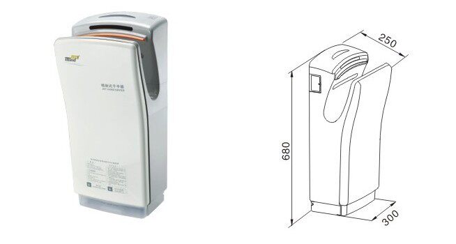 Maitel jet dryer dryer dryer dryer double - sided dryer MS 80A1